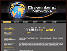 Tablet Screenshot of dreamlandpc.com.ar